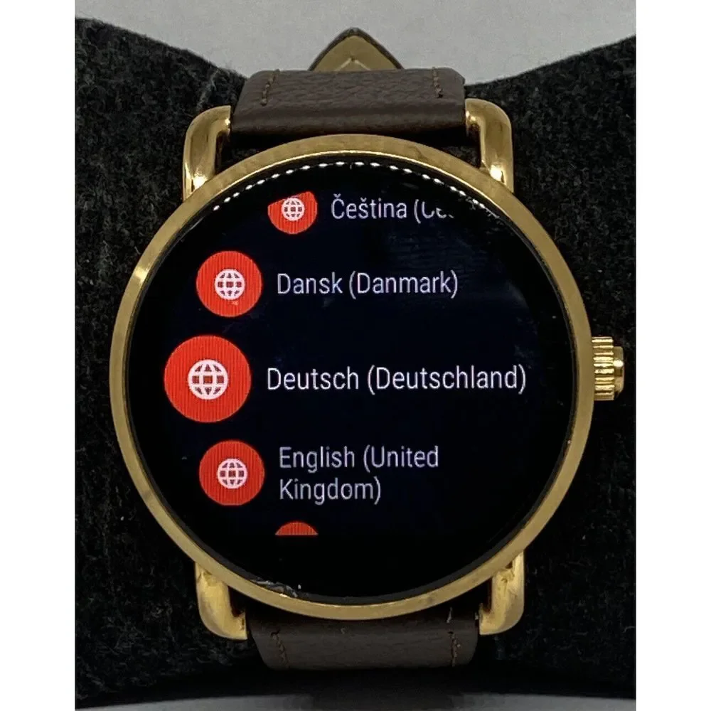 Fossil Gen 3 Authentic Genuine Smart Watch Custom Band FTW2102 LT255